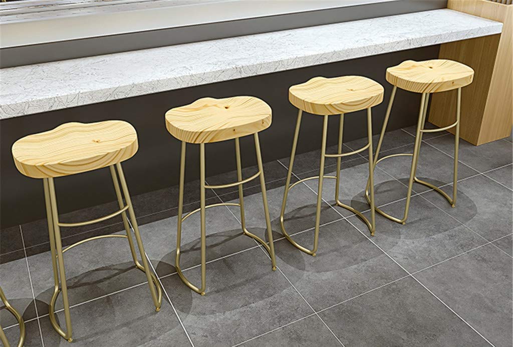 Amazon.co.jp: XZGang 木製バースツール、スリーハイツクラシック